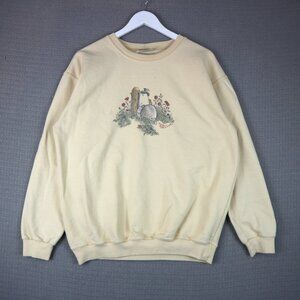 Northern Reflection Garden Mice Flower Garden Mens Crewneck Sweater Thick
